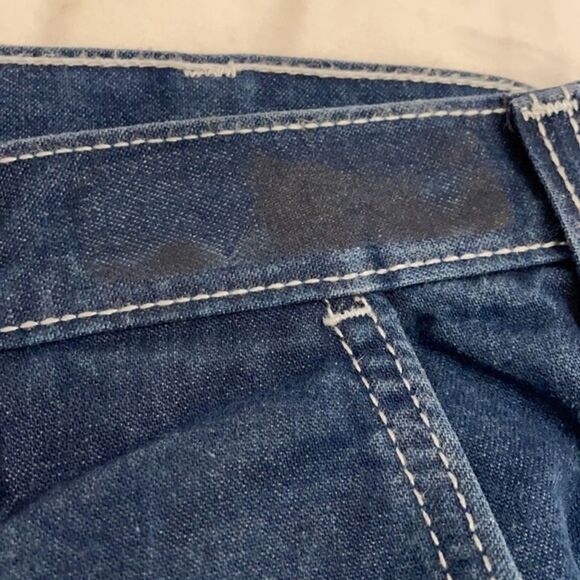 Carhartt Relaxed Fit Flame Resistant Denim Blue Jeans Mens 40 x 30 - Picture 12 of 15